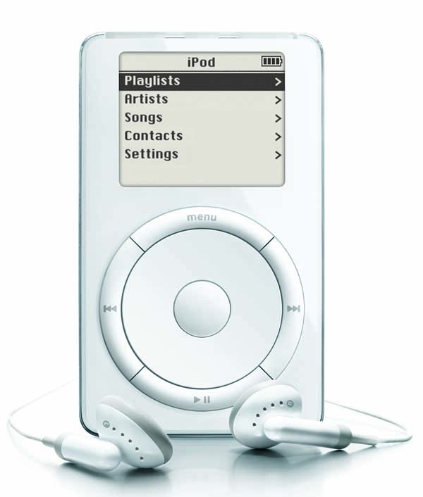 Плеер Apple iPod был представлен 15 лет назад»
