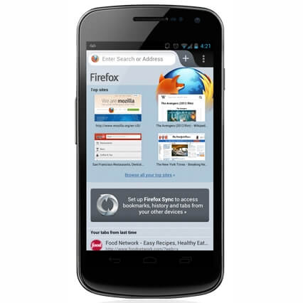 В Google Play появился новый Mozilla Firefox для Android