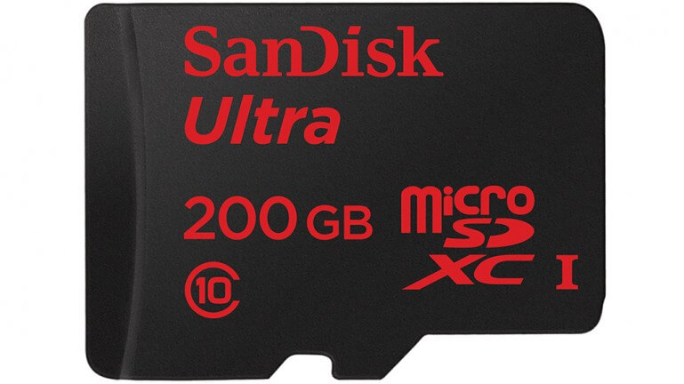 #MWC | SanDisk представила microSD-карту памяти объемом 200 ГБ